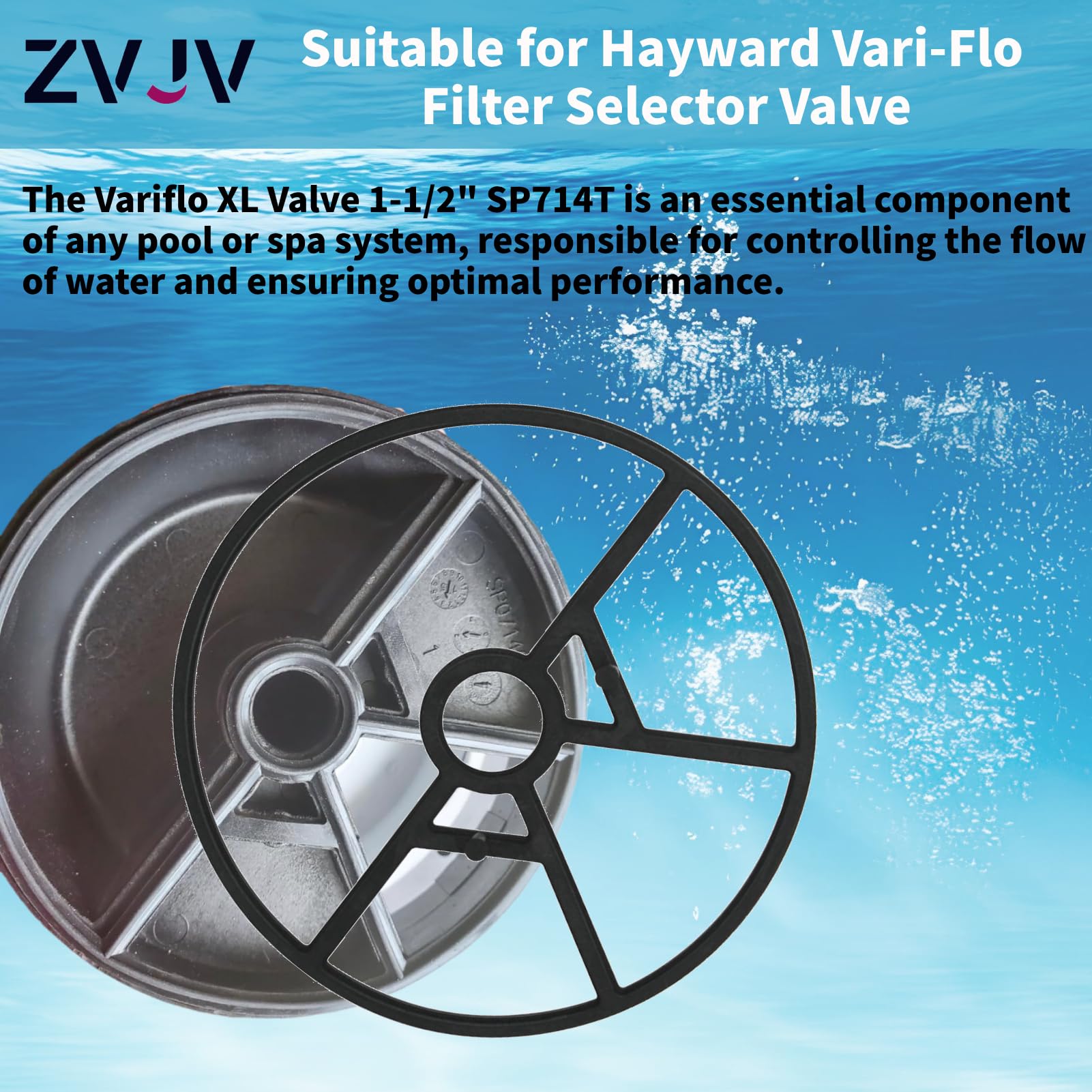 Amazon.com: ZVJV Variflo XL Valve SP0714T O-Ring Gasket Compatible  