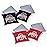 Wild Sports NCAA Ohio State Buckeyes 8pk Dual Sided Bean Bags, Team Color