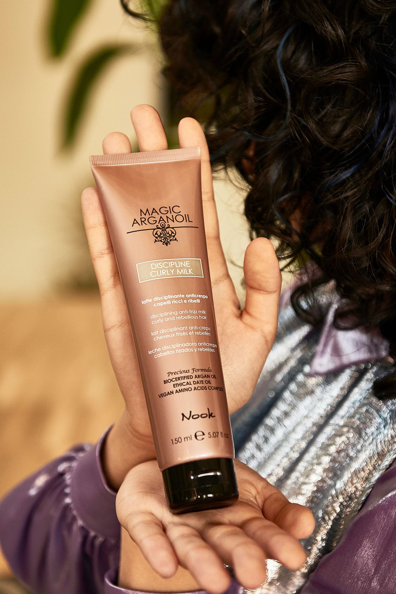 Nook DISCIPLINE Curly Milk 150ml | Latte disciplinante anticrespo senza risciacquo