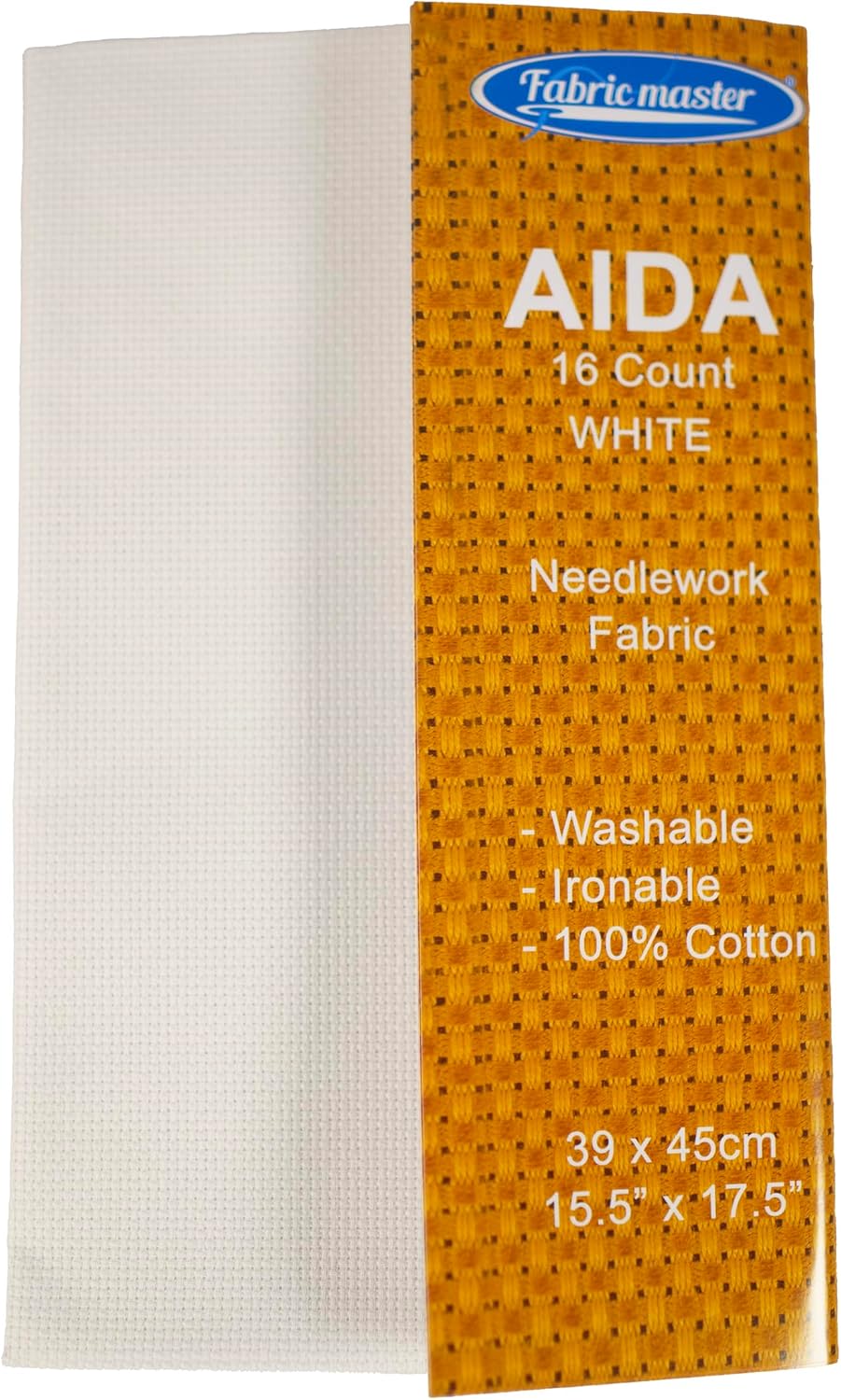 Aida 16 Count White 39x45cm