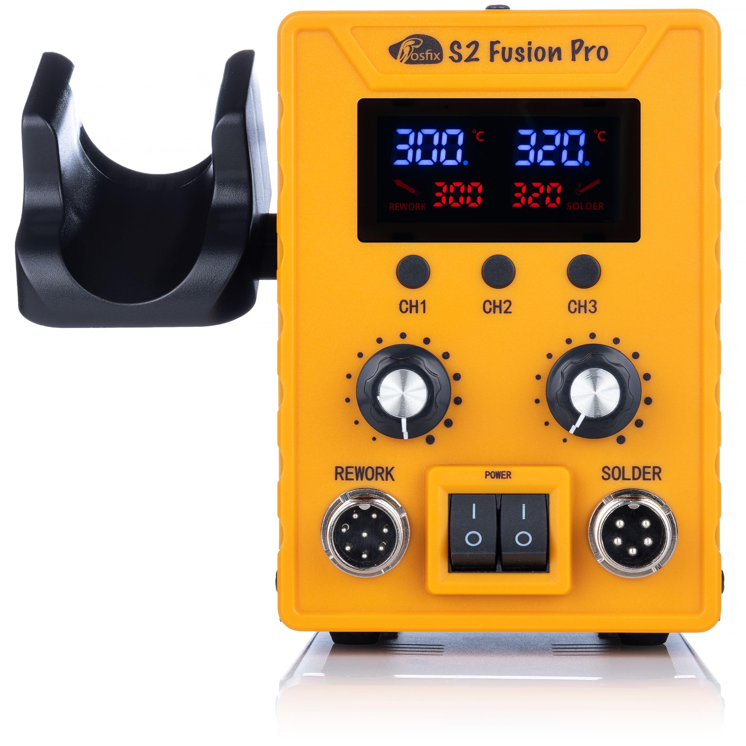 Rosfix S2 Fusion Pro Station de Soudage 2 en 1 Hot Air 700W Fer à Souder