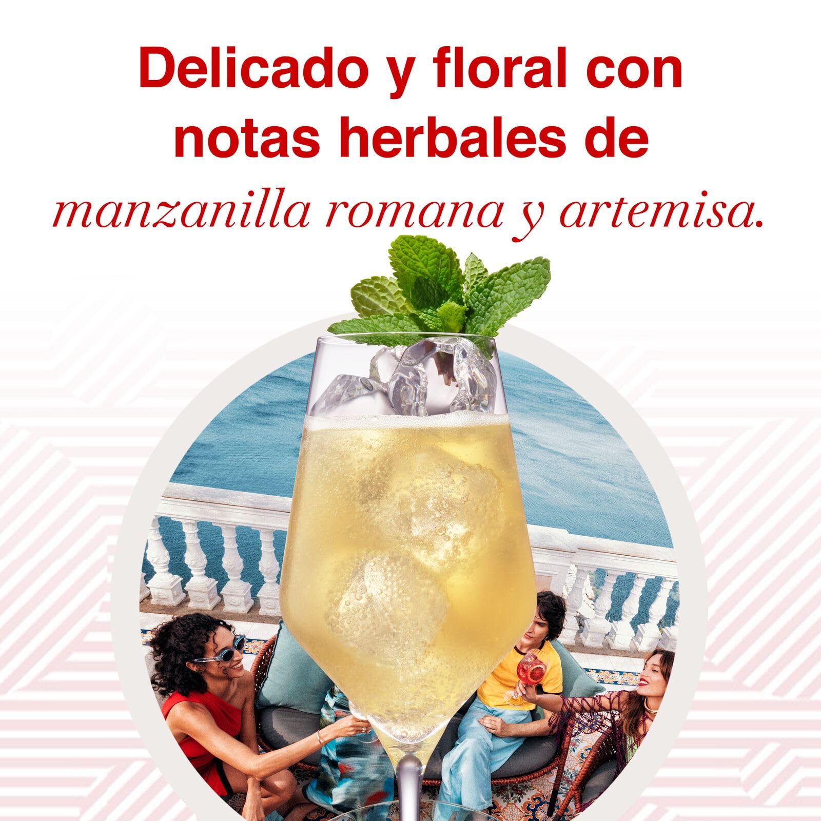 MARTINI Floreale Aperitivo sin alcohol, 75cl / 750ml, con infusión de productos botánicos superiores (el embalaje puede variar)