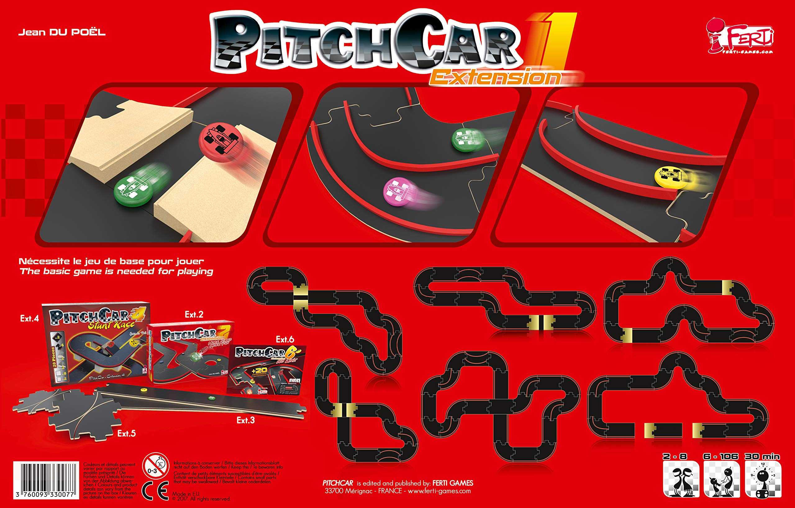 PitchCar Extension 1 - Jeu d'Adresse