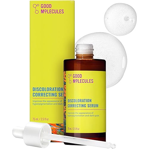 Good Molecules Discoloration Correcting Serum - Tranexamic Acid and Niacinamide Serum to Target Dark Spots and Hyperpigmentation - Skin Care for Face