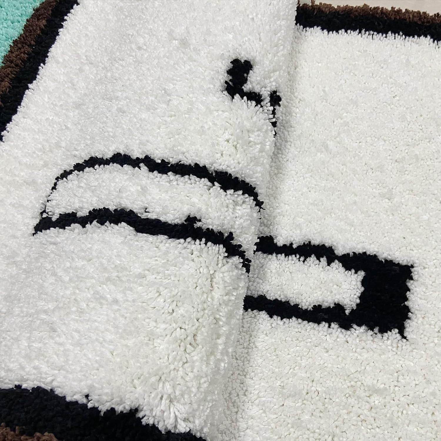 ABREEZE Green Gamepad Kids Area Rug 20''X47'',Gaming Room Carpet Water Absorption Non Slip Mat Fluffy Fuzzy Soft Plush Rug for Bedroom Bathroom Children Playroom Home Decor Washable