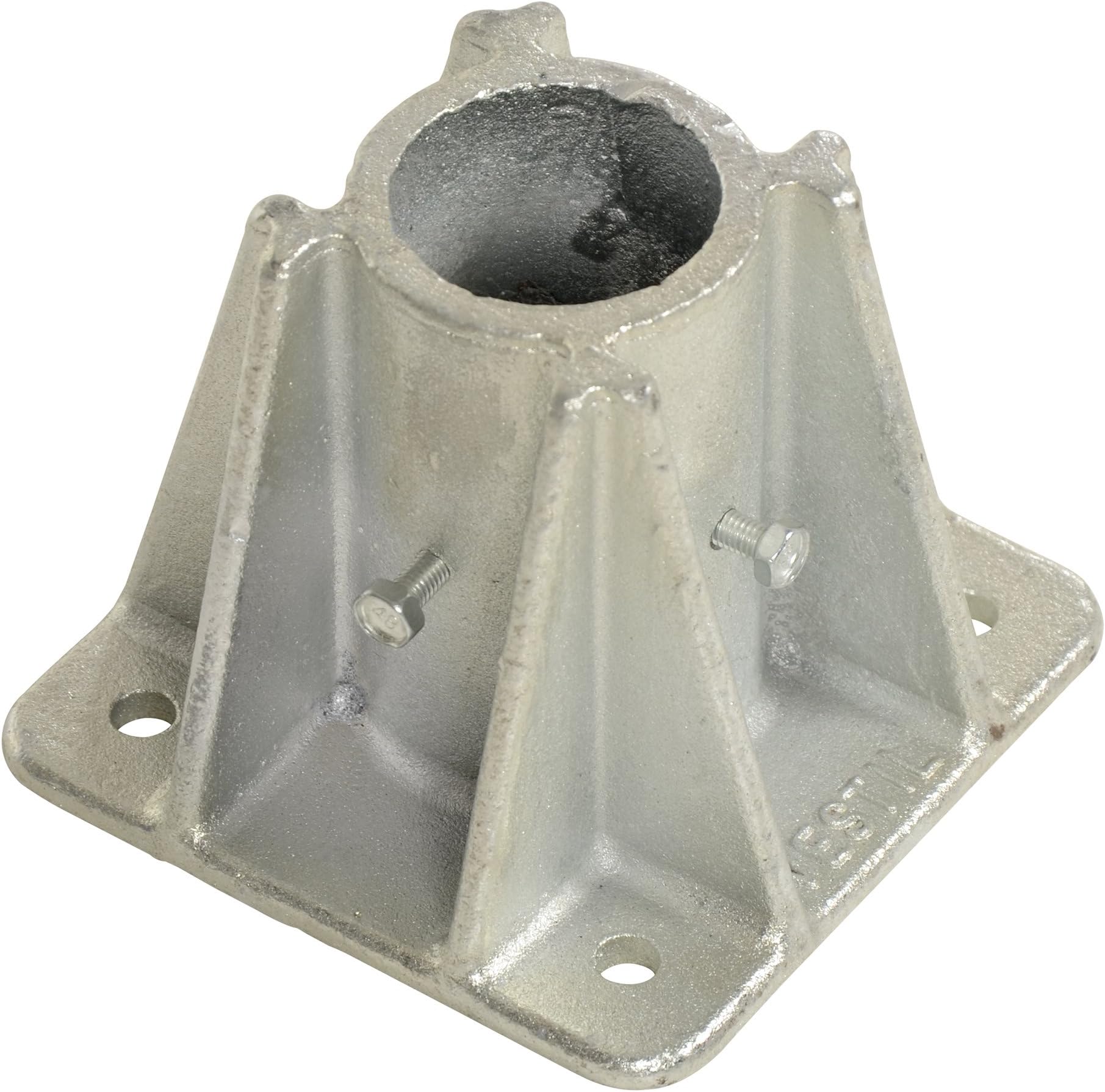VDKR-P101 Single Socket with 4 Bolt Holes for Pipe Safety Railings