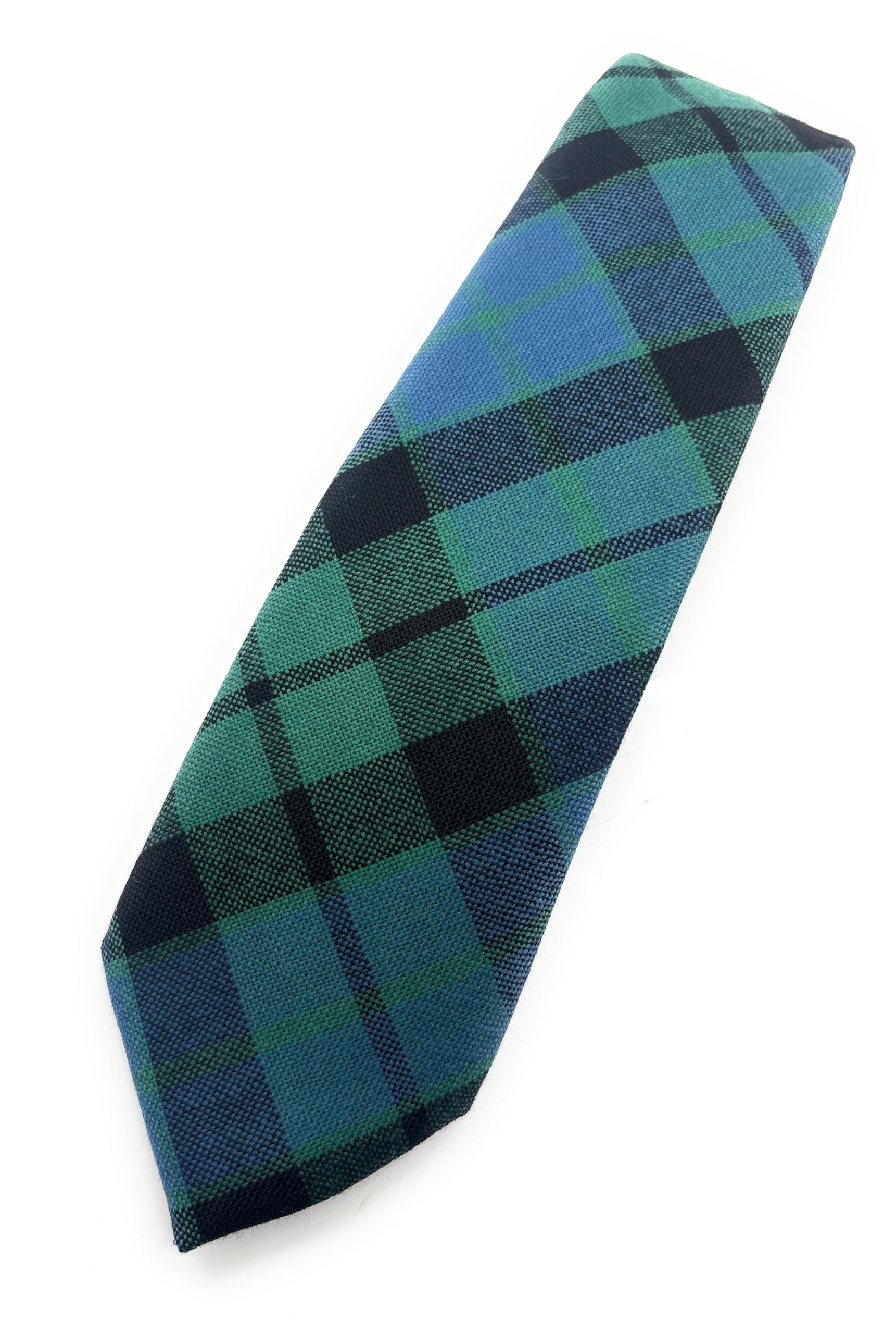 Scottish Essence Mackay Ancient Pure Wool Scottish Tartan Necktie Available In Various Tartans - Made In Scotland (Mackay Ancient)