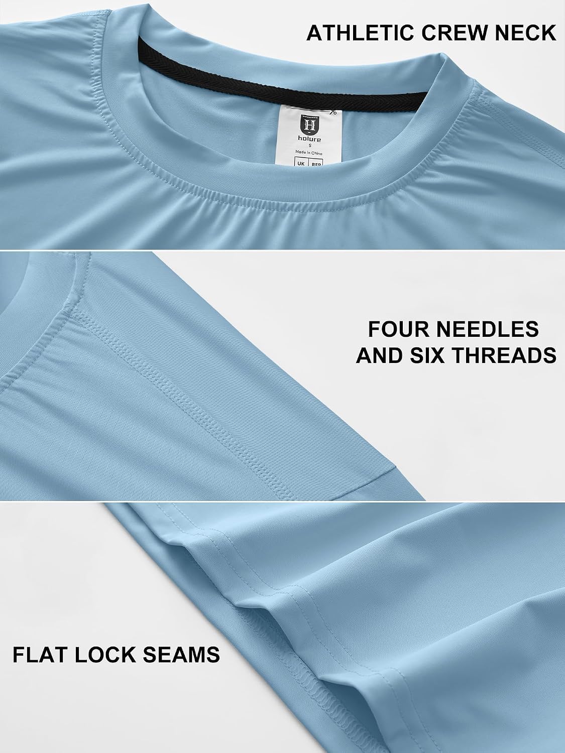 1 or 3 Pack Men's Rash Guard UPF 50+ Sun Protection Short Sleeve T-Shirts Lightweight Quick Dry SPF UV Swim Tees