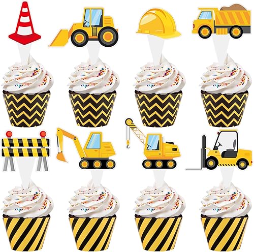 Miniatura 11 de Paquete de 48 adornos y envoltorios retro para cupcakes, decoración retro de neón para tartas de fiesta temática de los años 80 y 90, suministros de