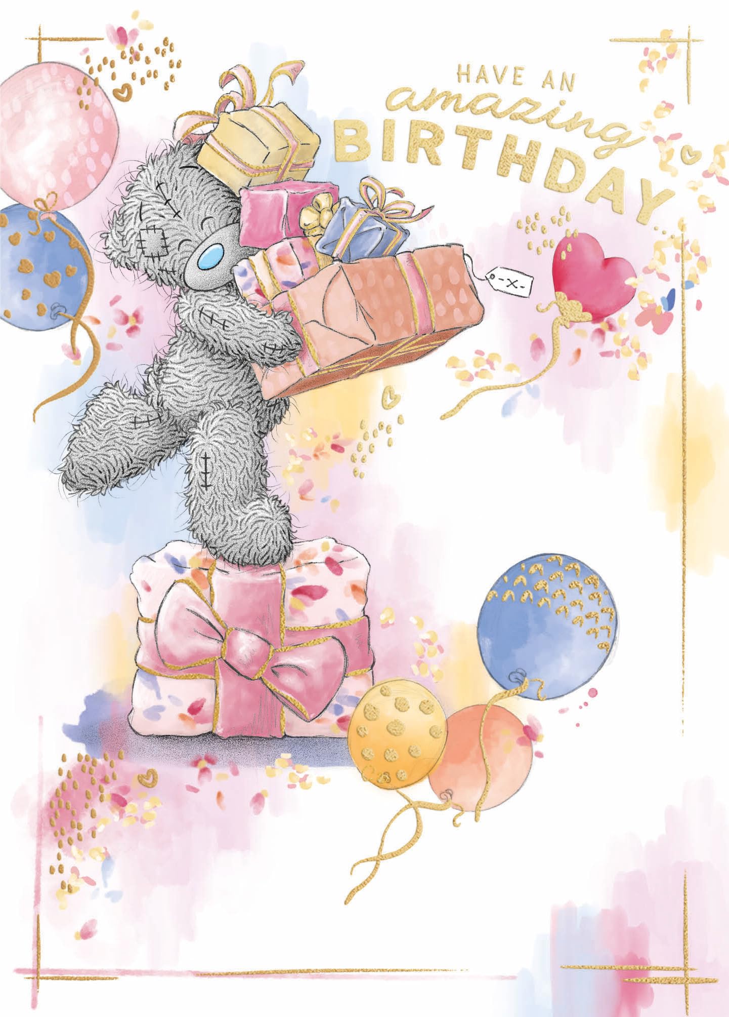 Me To You Bear Amazing Birthday Birhday Card