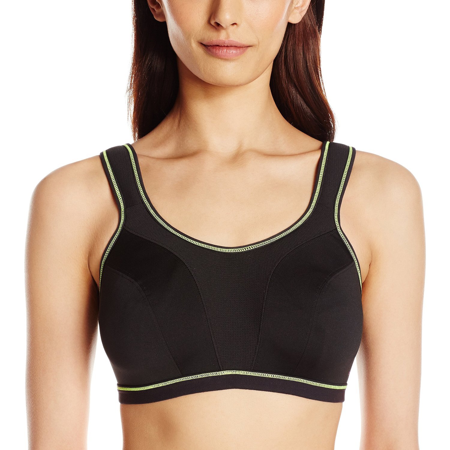 Freya Women's Black 'Freya' Non-Wired Non-Padded Dd+ Sports Bra 38Dd