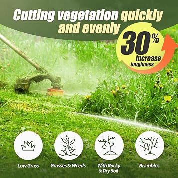 Weed Eater String 0.065 Inch 300FT Twist Nylon Weed Wacker String