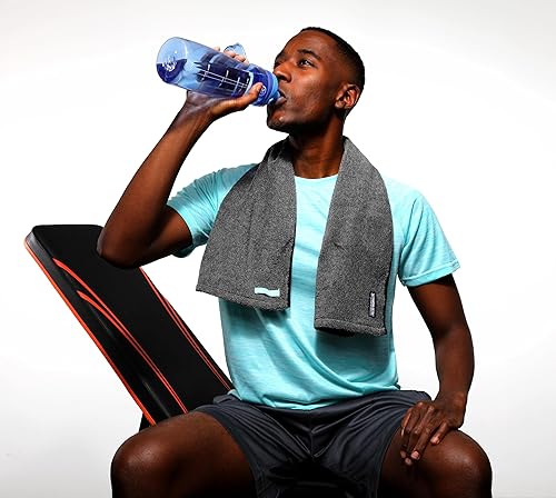 Miniatura 4 de FACESOFT Obtén 2 por el precio de 1 toalla de baño de desintoxicación de carbón infundida con carbón Power-Detox