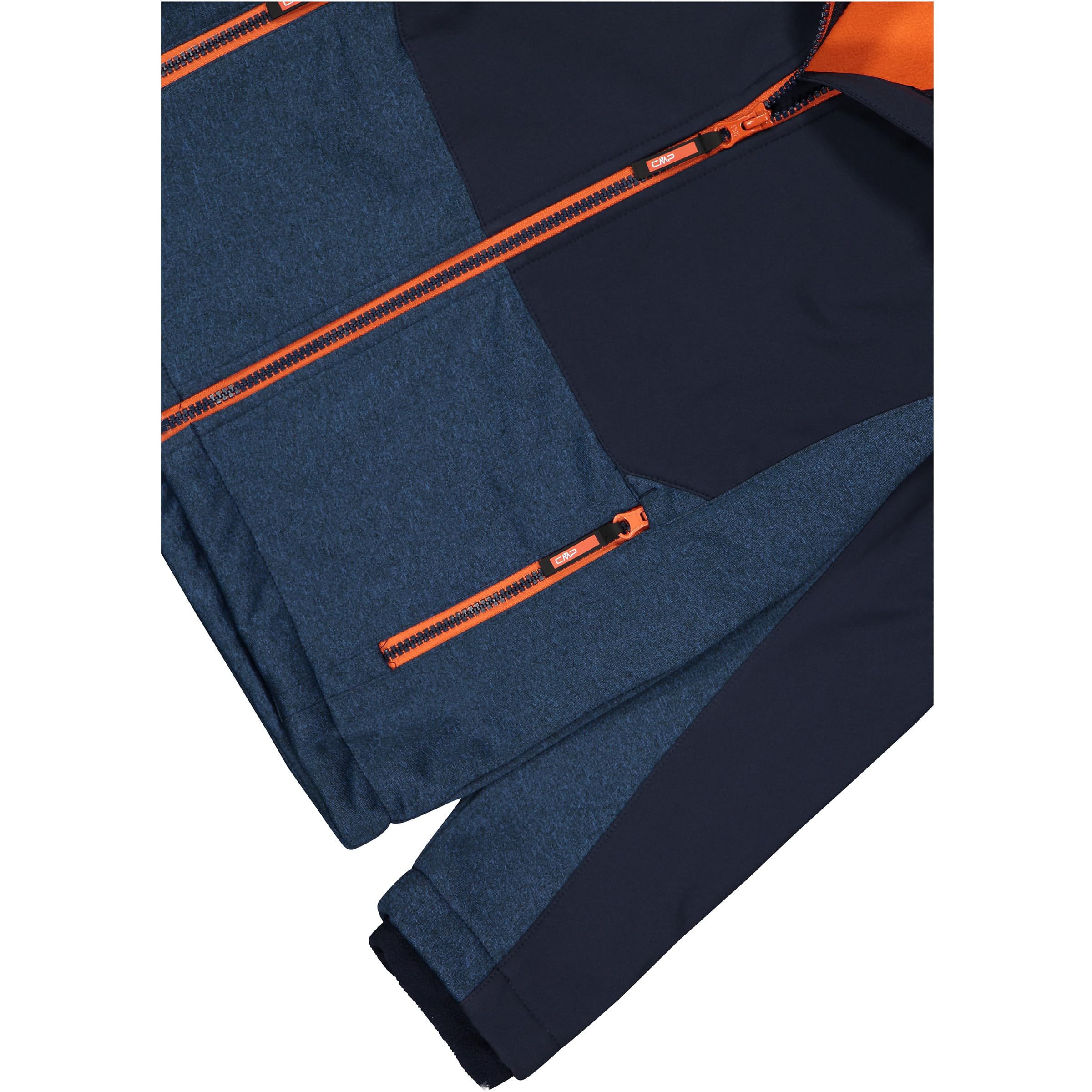 CMP Giacca Da Bambino In Softshell Con Cappuccio Fisso Jacket Unisex - Bambini e ragazzi