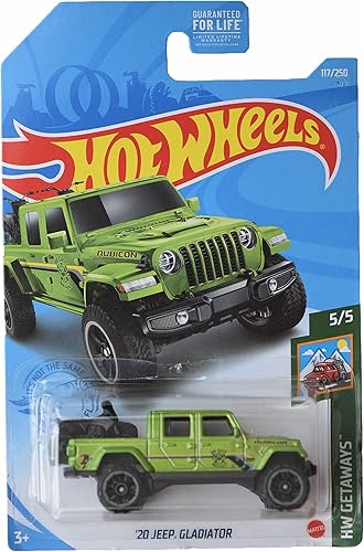 Hot Wheels '20 Jeeps Gladiator, [Verde] 117/250 Getways 5/5