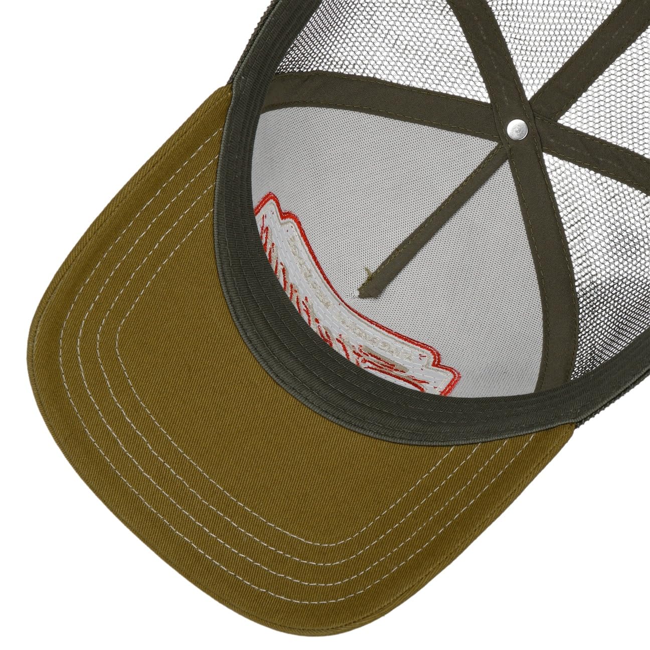Stetson Classic Race Trucker Cap Plain Wielokolorowy Snapback Unisex Lato Zima