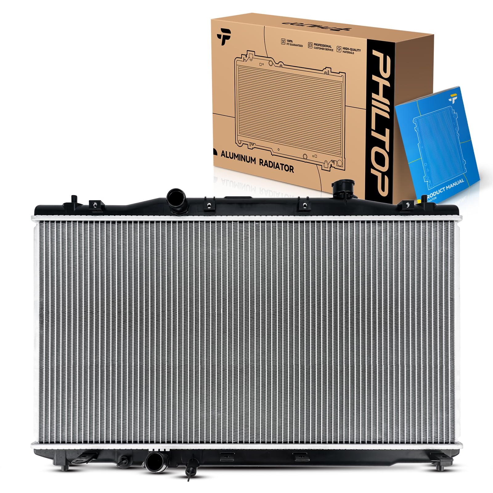 PHILTOP Aotomotive Radiators for 2018-2022 Accord 1.5T, 2018-2022 Accord 2.0T CU13674