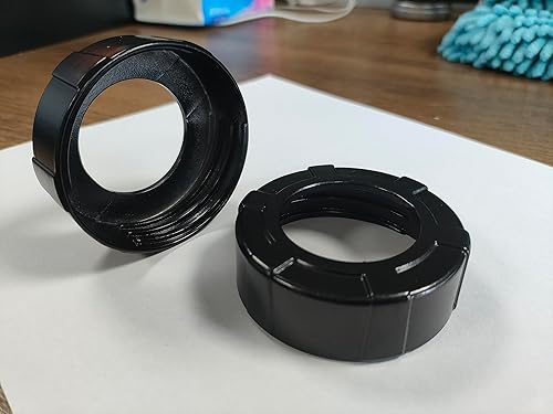 Pistola de calafateo de salchichas con tapa frontal de aluminio, cubierta frontal de aluminio duradera para calafatear salchichas (negro, paquete de