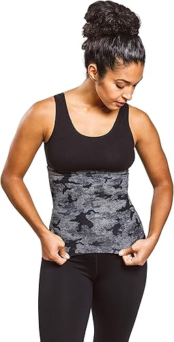 Miniatura 4 de Sweat Shaper Cinturón de sauna para reducción de cintura para mujer, entrenador de cintura sin neopreno