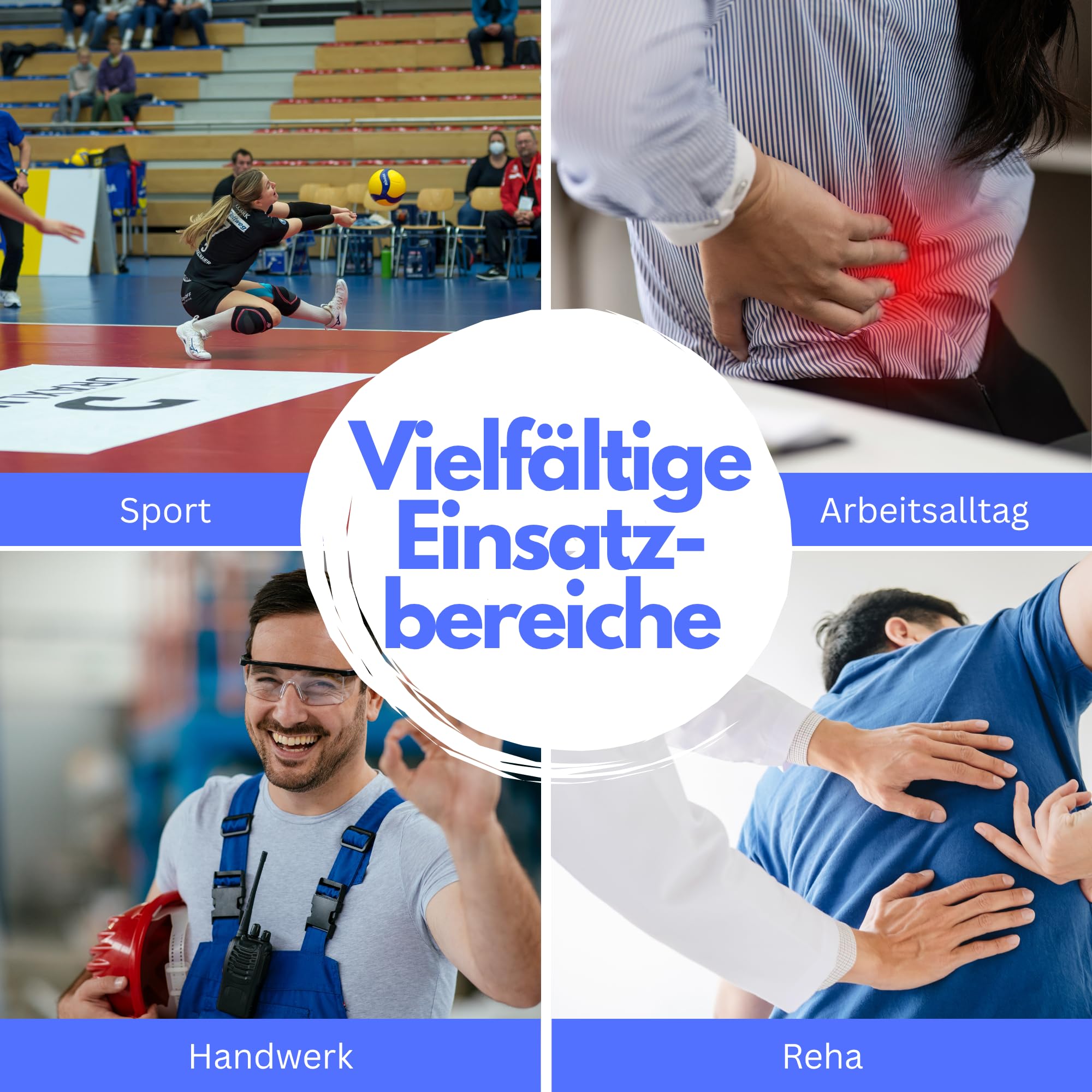 TSM Rückenbandage aktiv schwarz | Neoprenbandage Wärme & Schutz | Vorbeugung gegen Verspannungen Rücken & Unterkühlungen | Freizeit Sport & Arbeit | Artikelnr 2149 | Made in Germany | 1 Stück