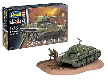 ドイツ軍 プラモデル 戦車セット 14種 Amazon | ドイツレベル(Revell) 1/76 中戦車 T34/76 1940