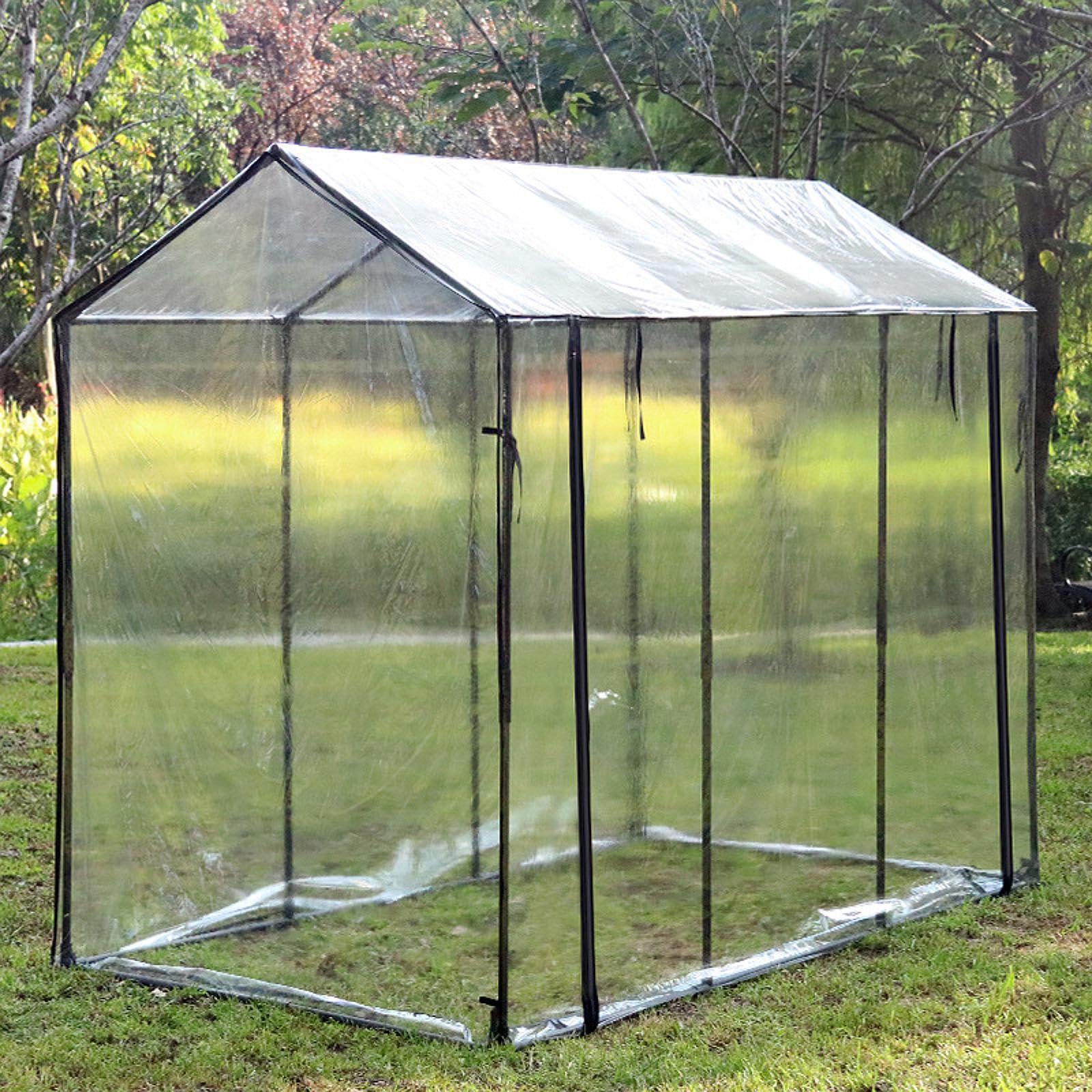Tenda trasparente, piccola serra, Trasparente, 120x40x72cm | crescita affidabile delle piante, offre un kit serra portatile per la germinazione del giardinaggio in caso di condizioni