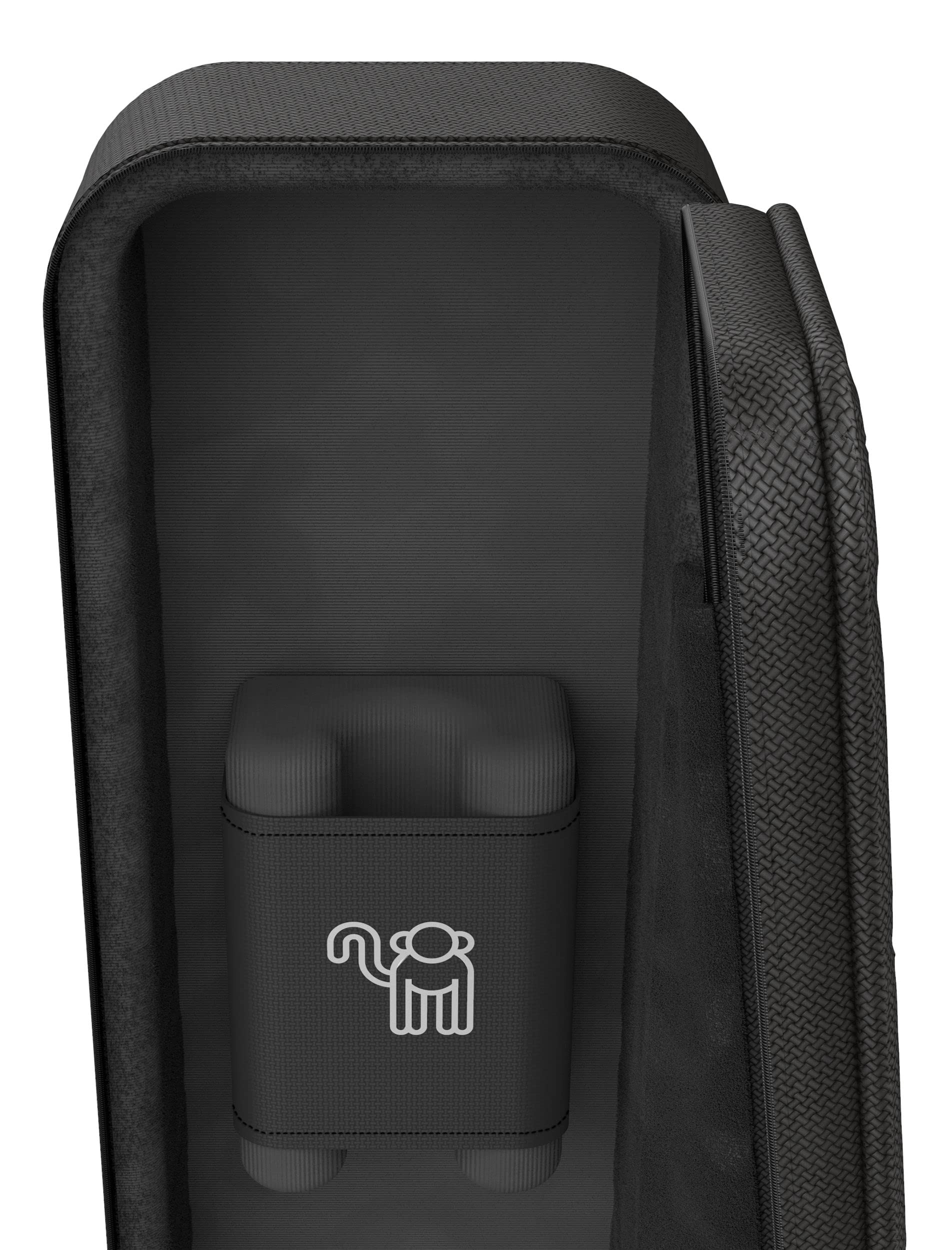Monkey Loop Rocking Acoustic - Borsa per Chitarra con Imbottitura da 26 mm - Borsa Semirigida per Chitarra Acustica - Tasca Esterna per Accessori - Cinghie Regolabili - Resistente all´Acqua