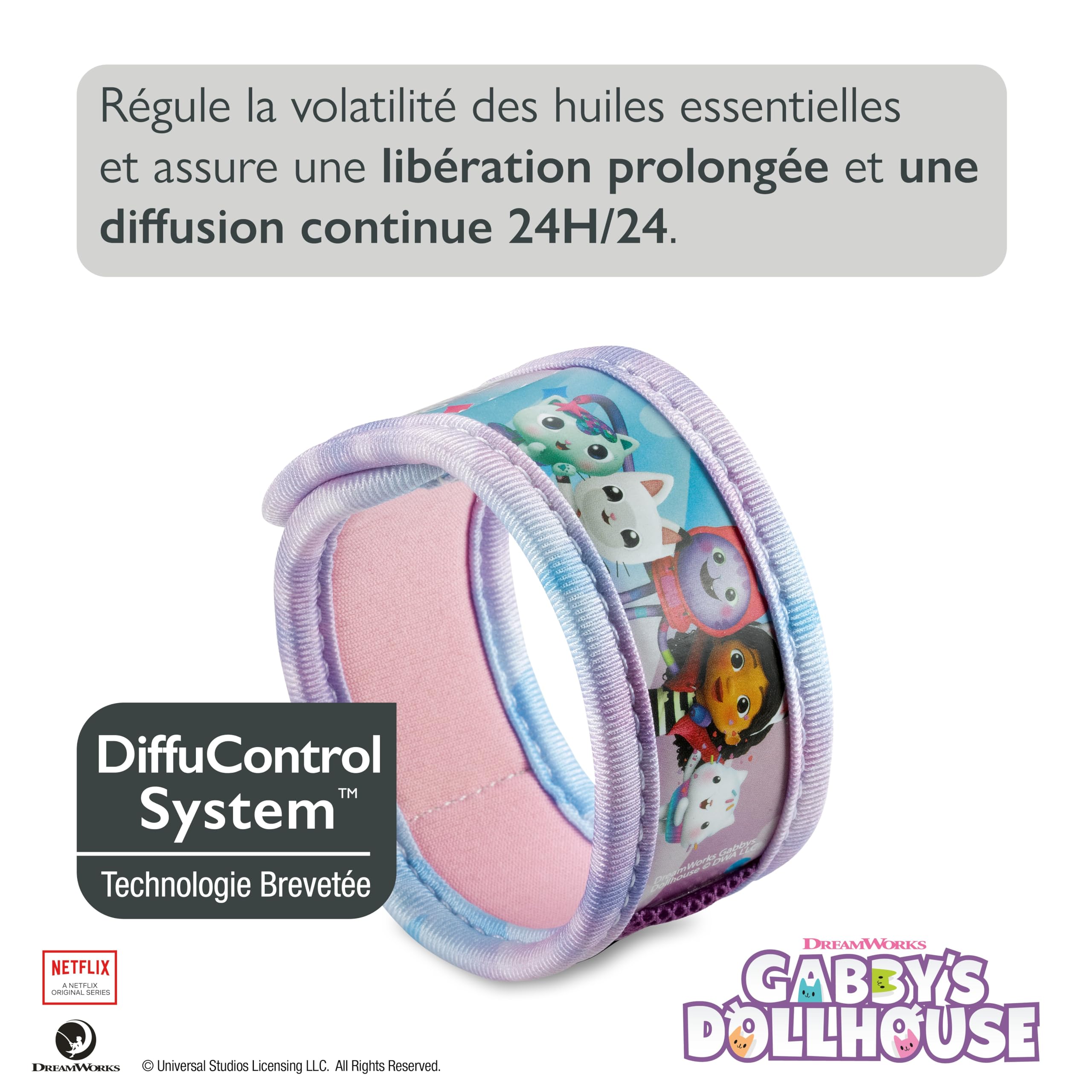 PARAKITO Bracelet Anti-Moustiques Réutilisable 2 Plaquettes Huiles Essentielles 1 Mois Protection Sans DEET Taille Junior 3+