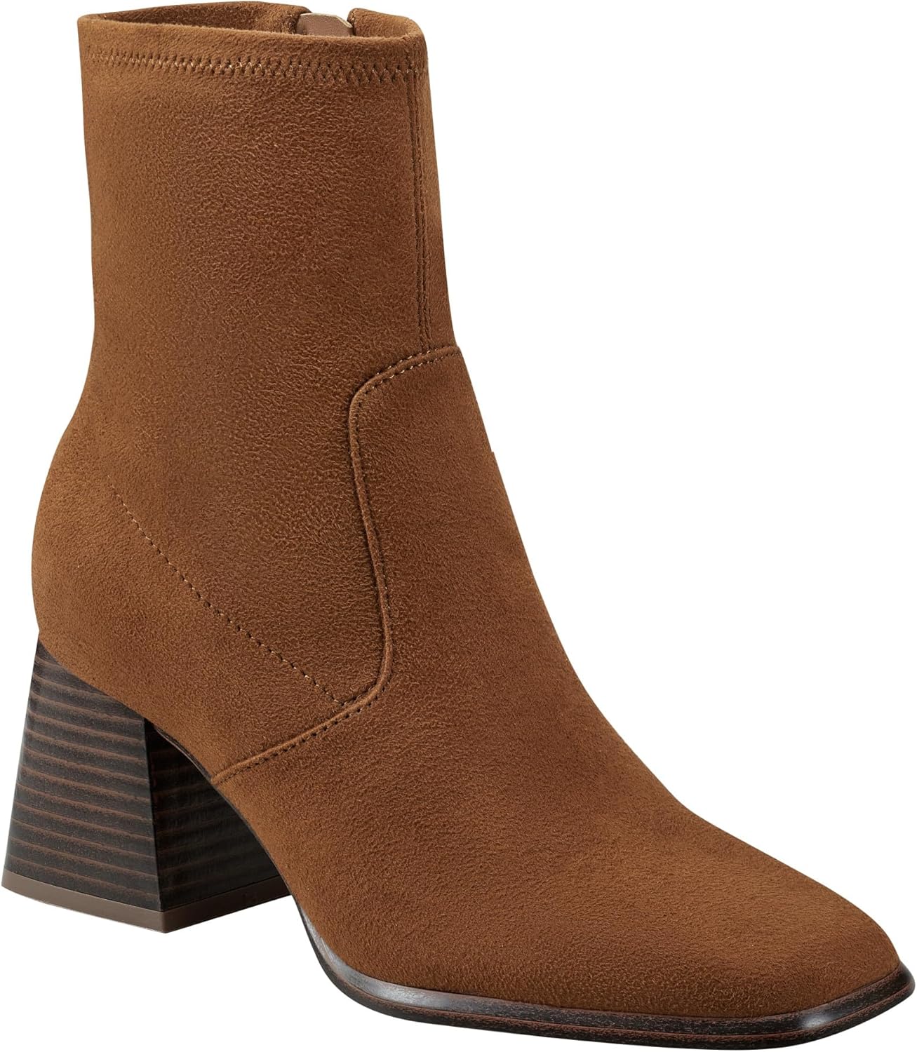 Marc Fisher Women's RODANA Ankle Boot, Brown 210, 8
