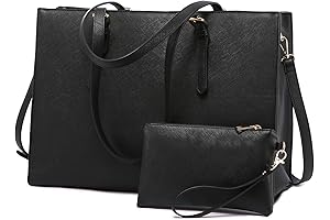 LOVEVOOK Laptop Purse for Women, Stylish School Bag Set for Lady