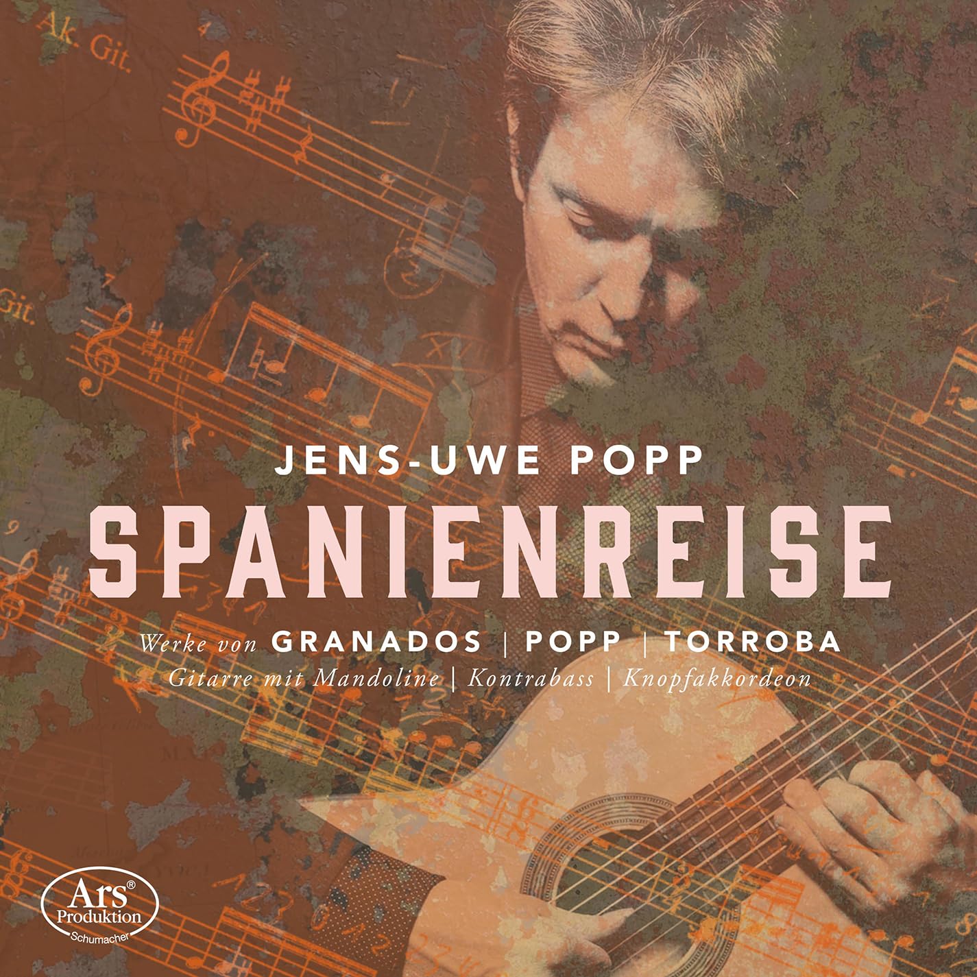 Enrique Granados; Jens-Uwe Popp; Frederico Moreno Torroba: Spanienreise - Works for Guitar