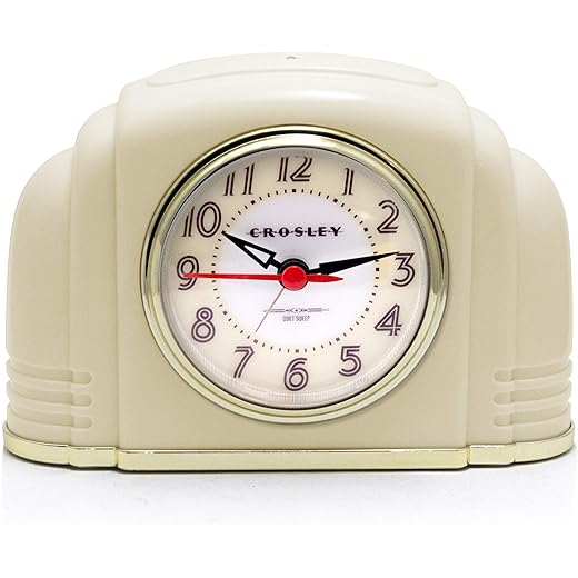 Timelink Crosley Art Deco Battery Clock