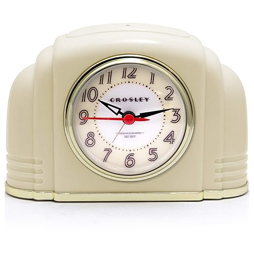 Timelink Crosley Art Deco Battery Clock