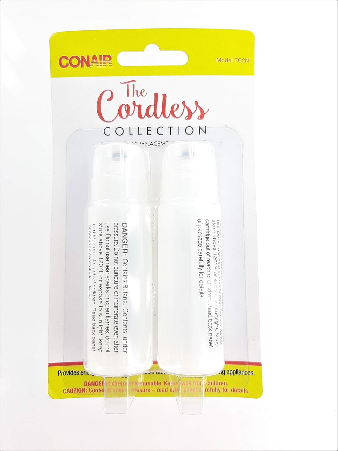 Conair Thermacell Cartridge 6 Count White Plastic Rod for Curly, Wavy Hair