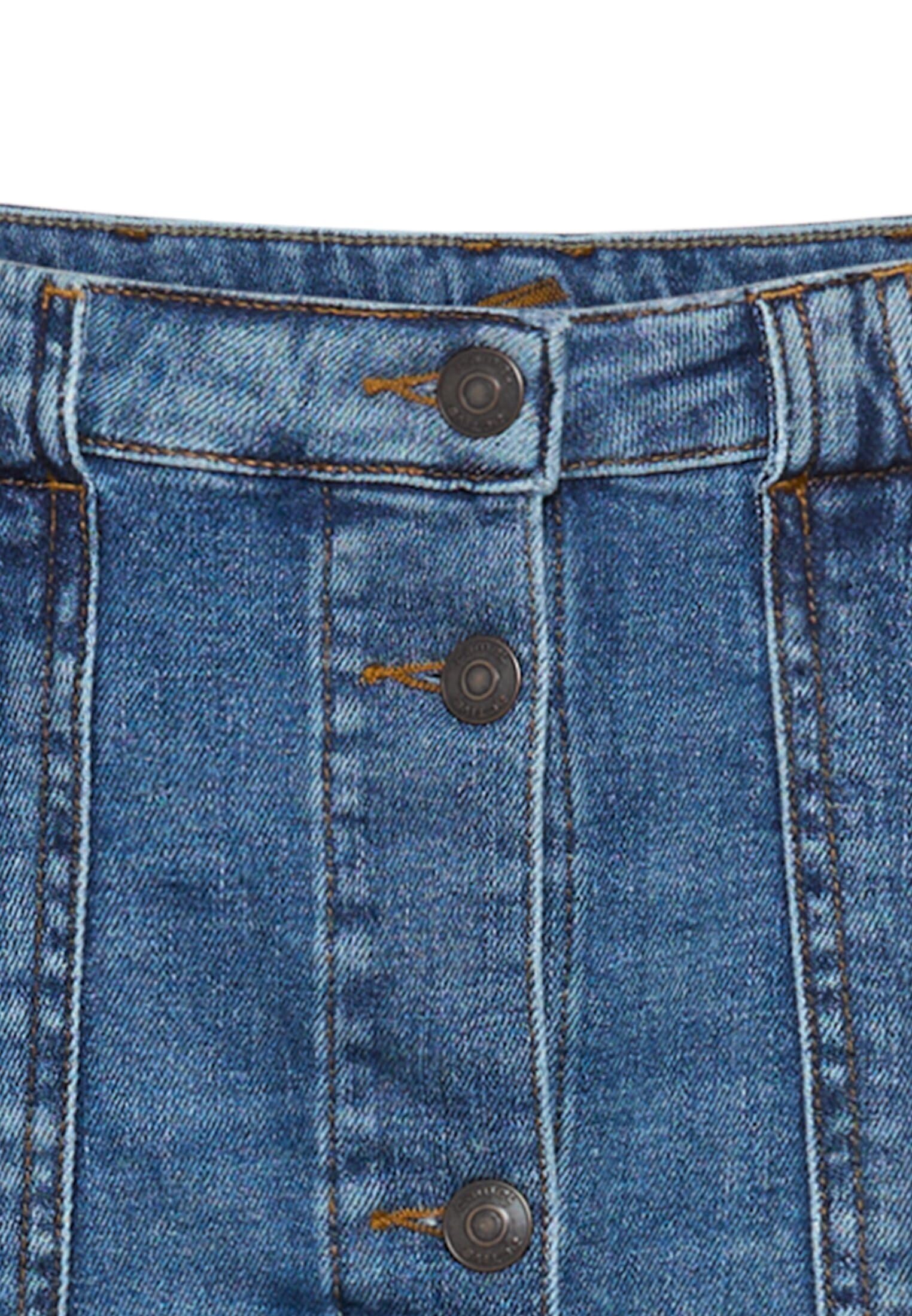 camel active Damen A-Linienrock aus einem Baumwollmix