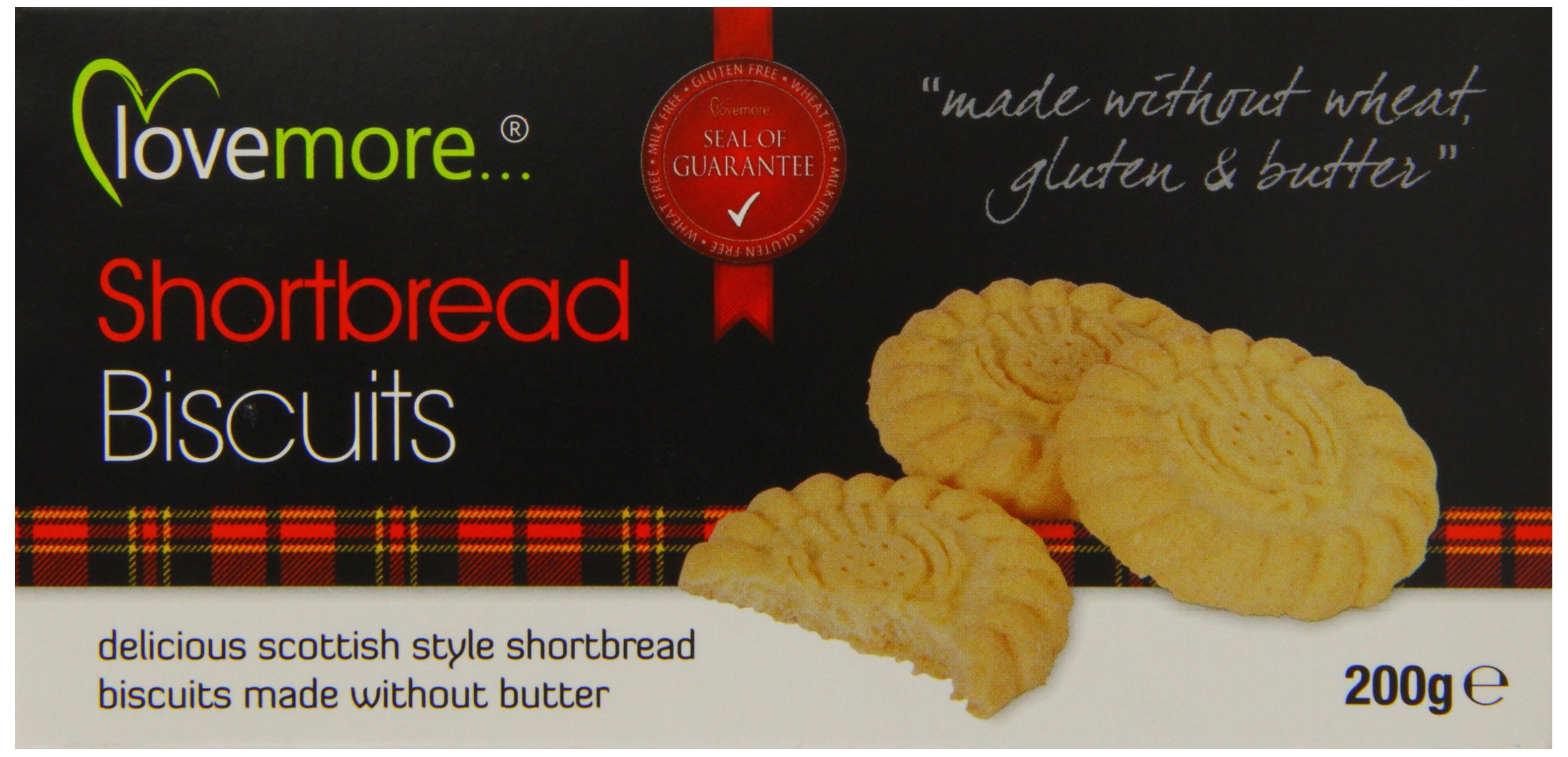 Lovemore Biscuits Sablés - Lot de 6