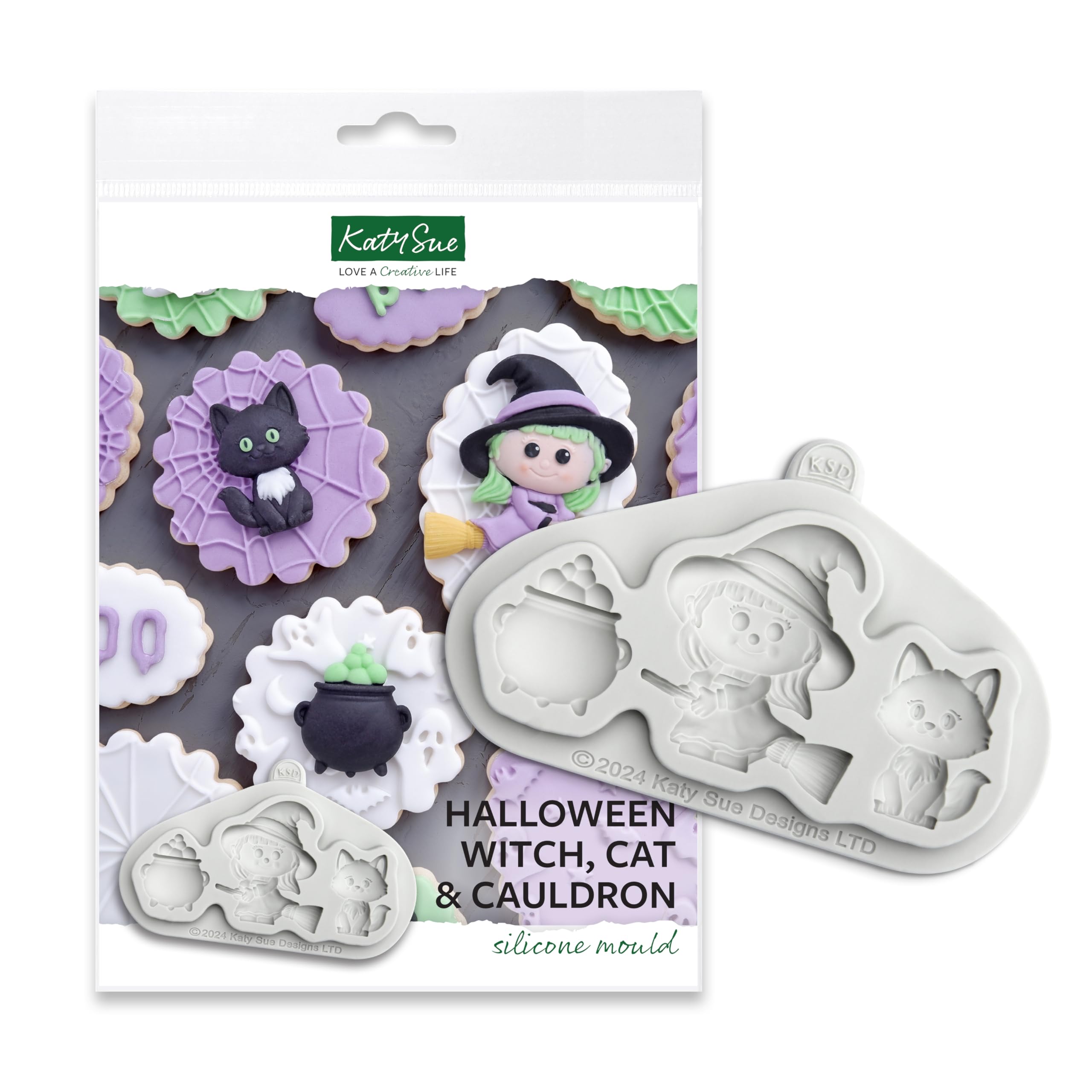 Katy Sue Silikonform Für Kuchen & Basteln – Patchwork-Muster Für Fondant, Zuckerpaste Und Ton