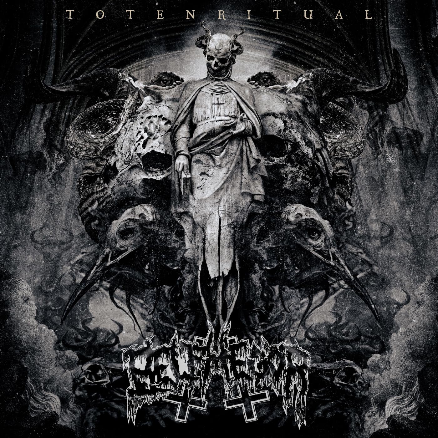 Totenritual (Crystal clear, gold, black splatter LP in Gatefold) [VINYL]