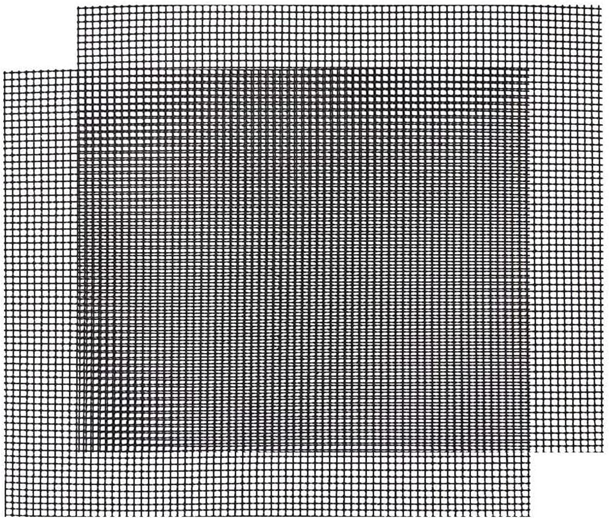 5 Stück Grillmatten 42x36cm - Antihaft Teflon Matten Für Gasgrill & Holzkohle Bis 260°C