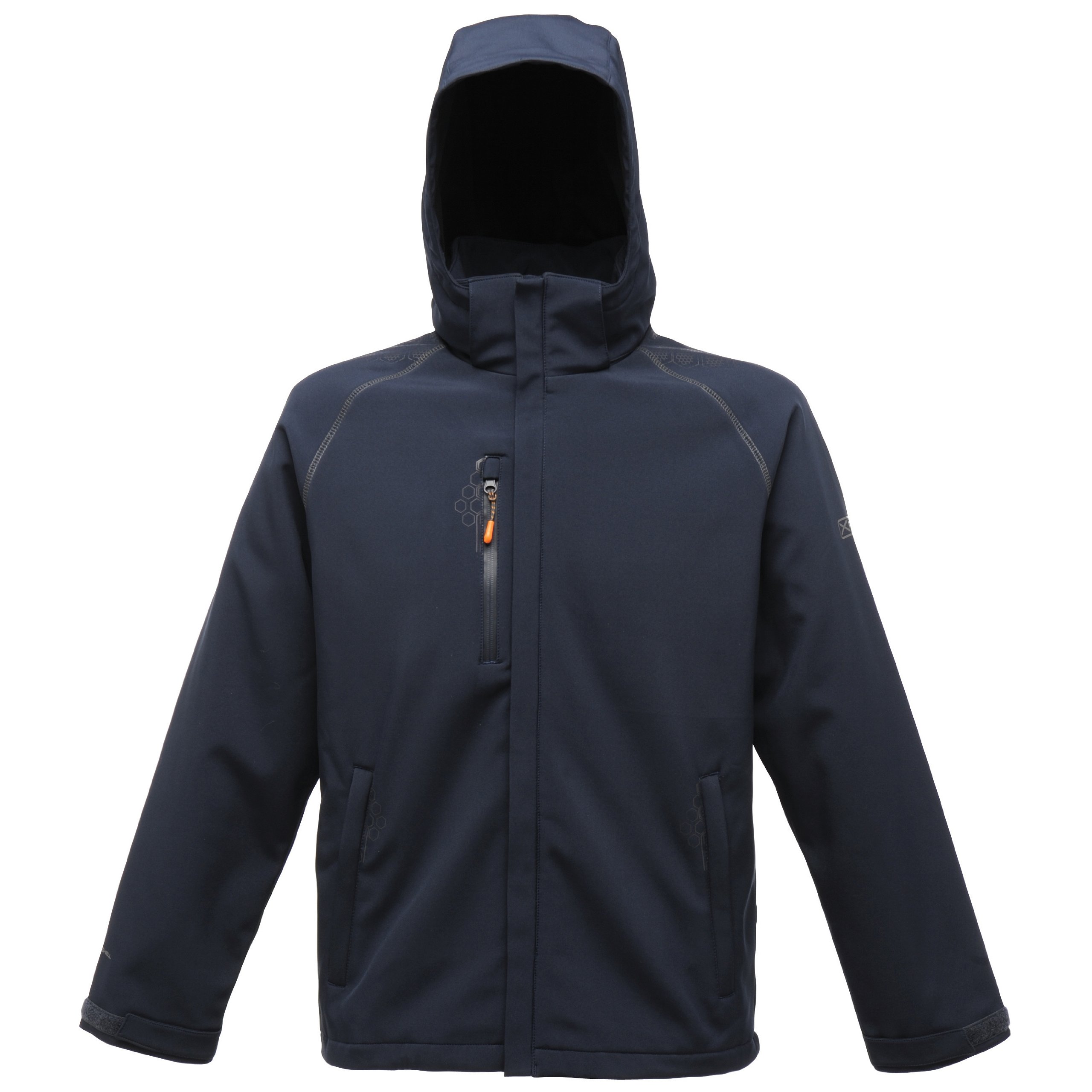 Regatta Men's X-Pro Repeller Lined Hooded Softshell Jacket, Blue (Navy), Medium (Manufacturer Size:M)