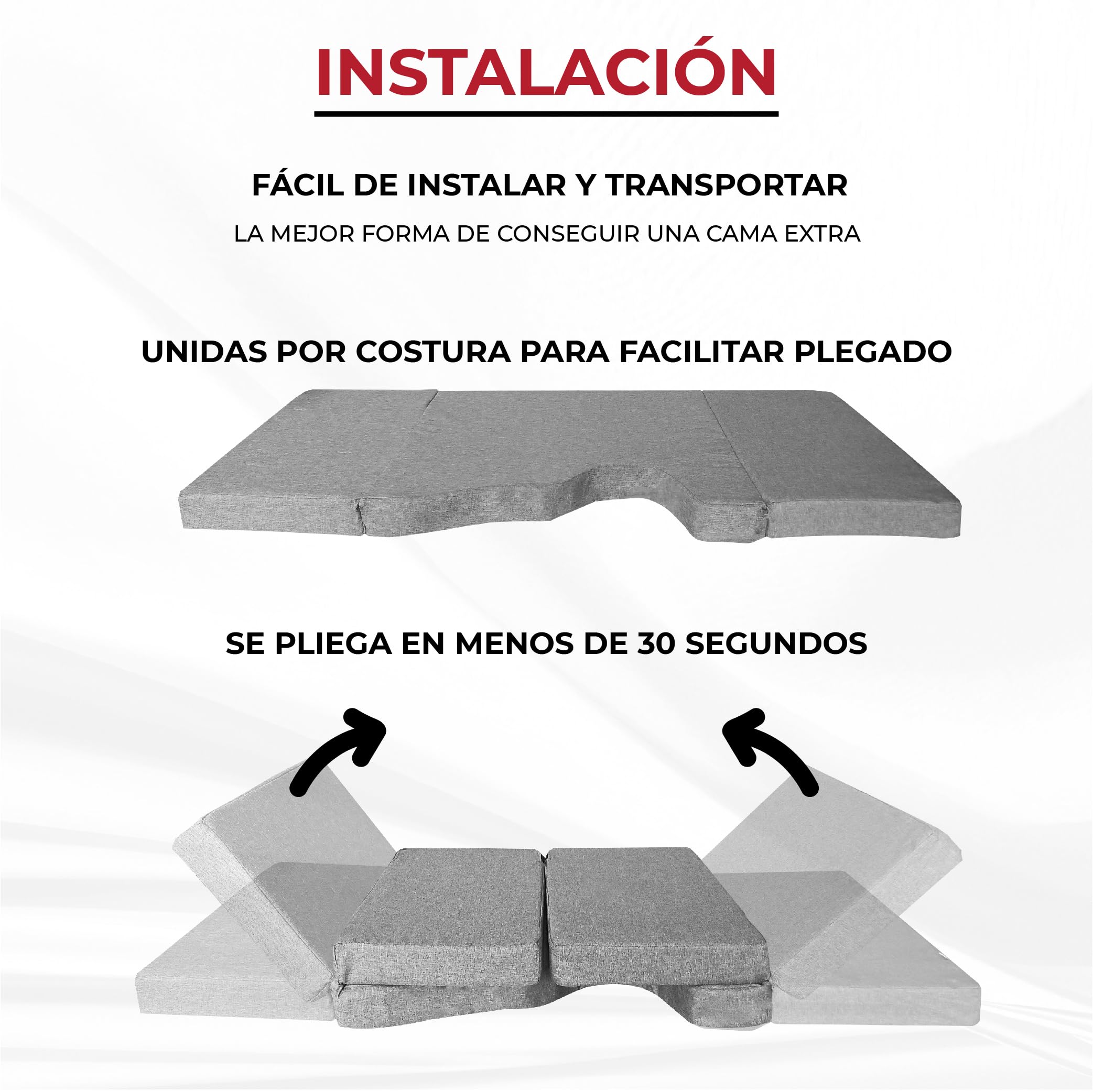 Cama Delantera para Renault Trafic, Opel Vivaro, Nissan Primastar y Fiat Talento (2002-2024), Gris
