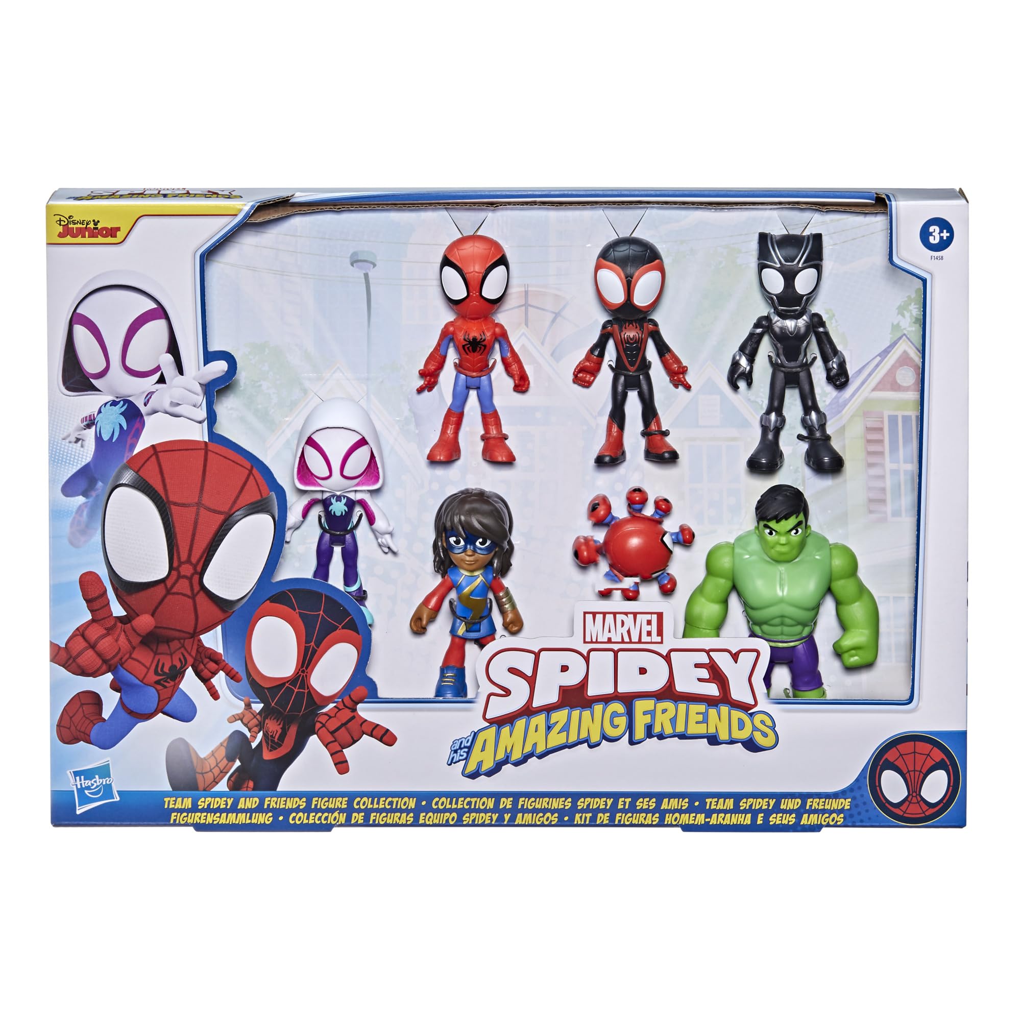 Marvel Spidey and His Amazing Friends Team Spidey and Friends Figure Collection, Includes 7 Action Figures - Image 3