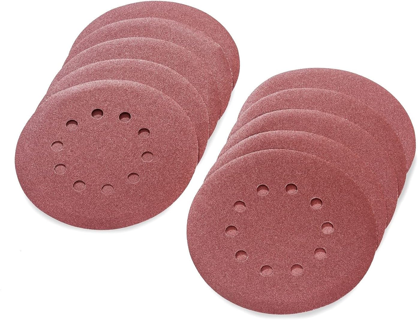 Power PRO 210080 Grit 10Pcs 9inch/225mm Sanding Abrasive Discs, Sandpaper for Drywall Sander