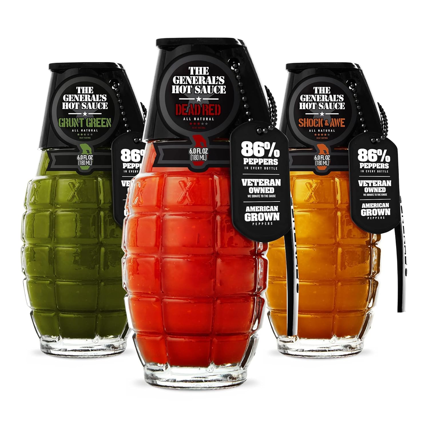 The General’s Hot Sauce Triple Threat American Grown