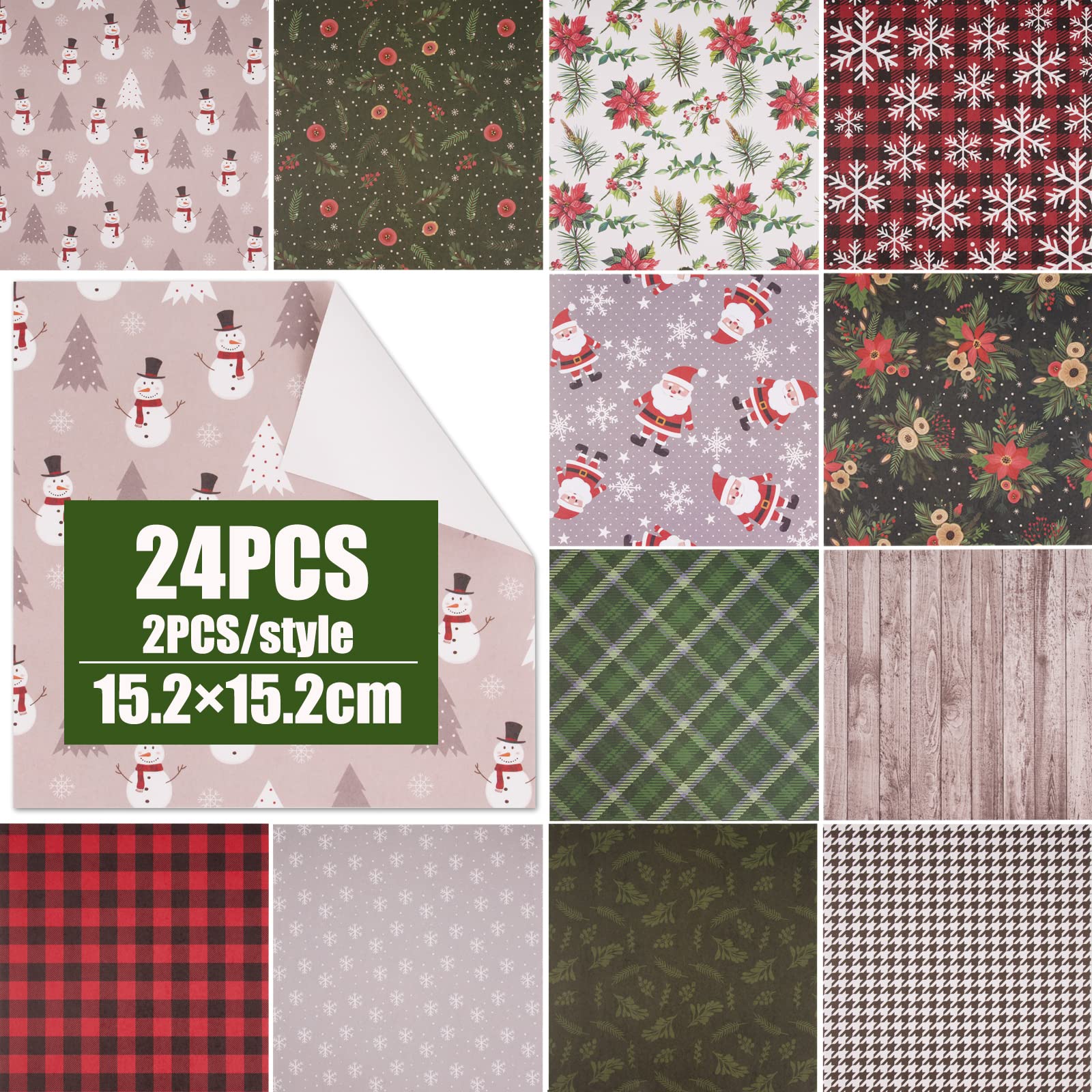 48 Feuilles Veine De Baroque Matériel Scrapbooking En Papier Accessoires Décoratifs Bricolage Papeterie Papier à Motifs De Aquarelle Cartonné Pour Décor Carte De Vœux Journal Plan Artisanat Album