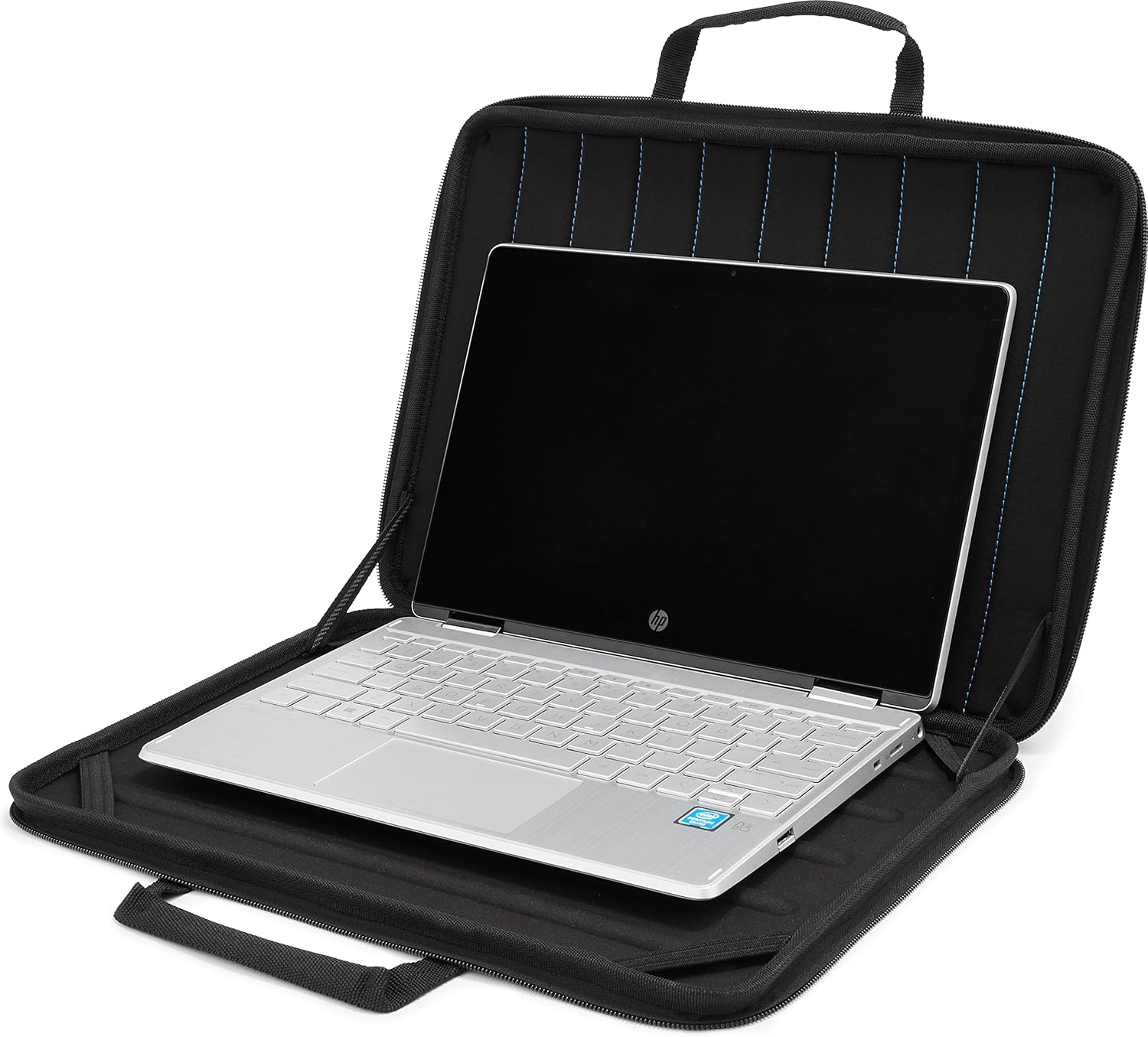 HP Mobility Rugged Carrying Case (Sleeve) for 11.6" Notebook - Black - Bump Resistant, Scratch Resistant - Polyester Interior Material - Handle - 1.3" Height x 12.3" Width x 8.9