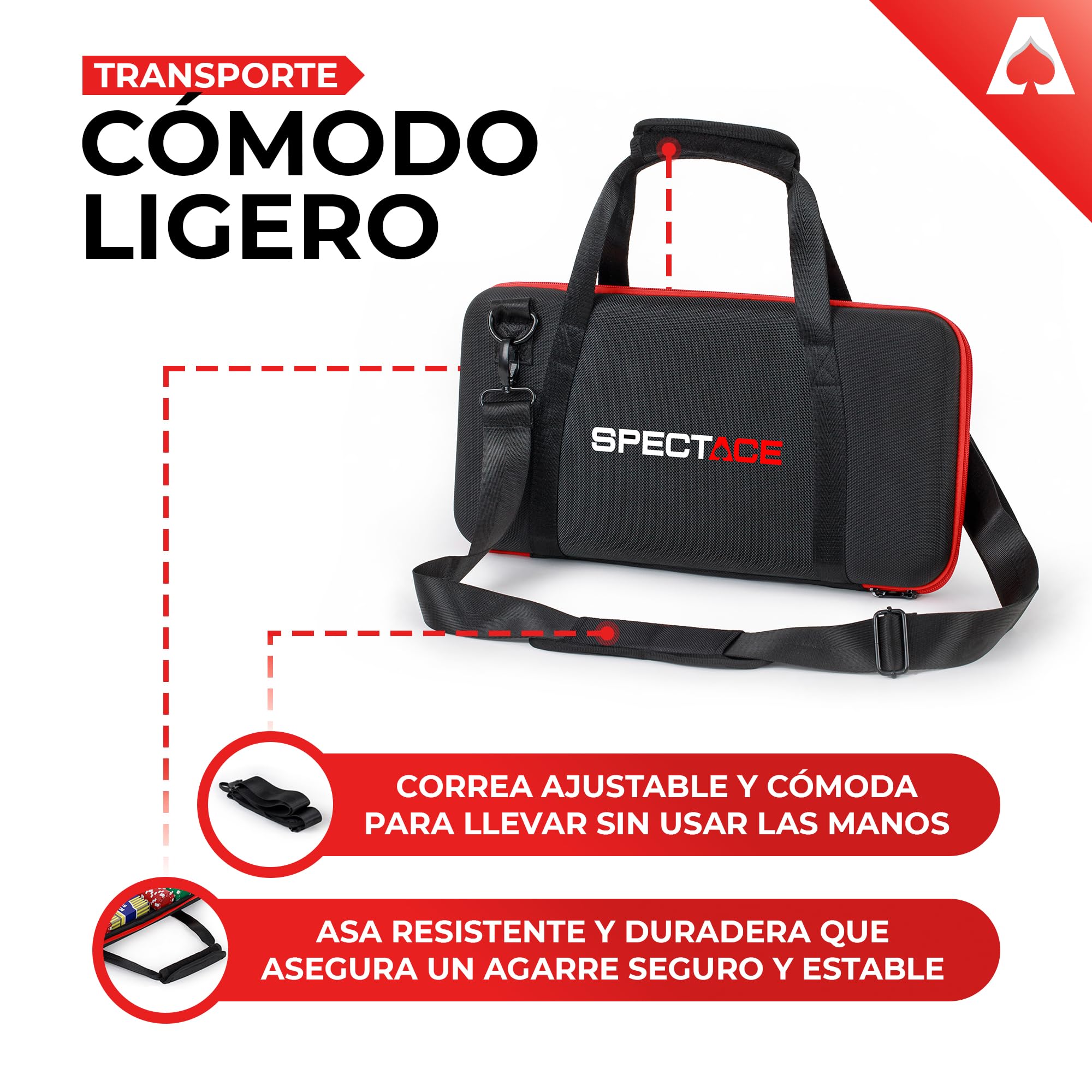 Poker Set con 300 Fichas de 11,5 g Estilo Casino + Baraja Dorada