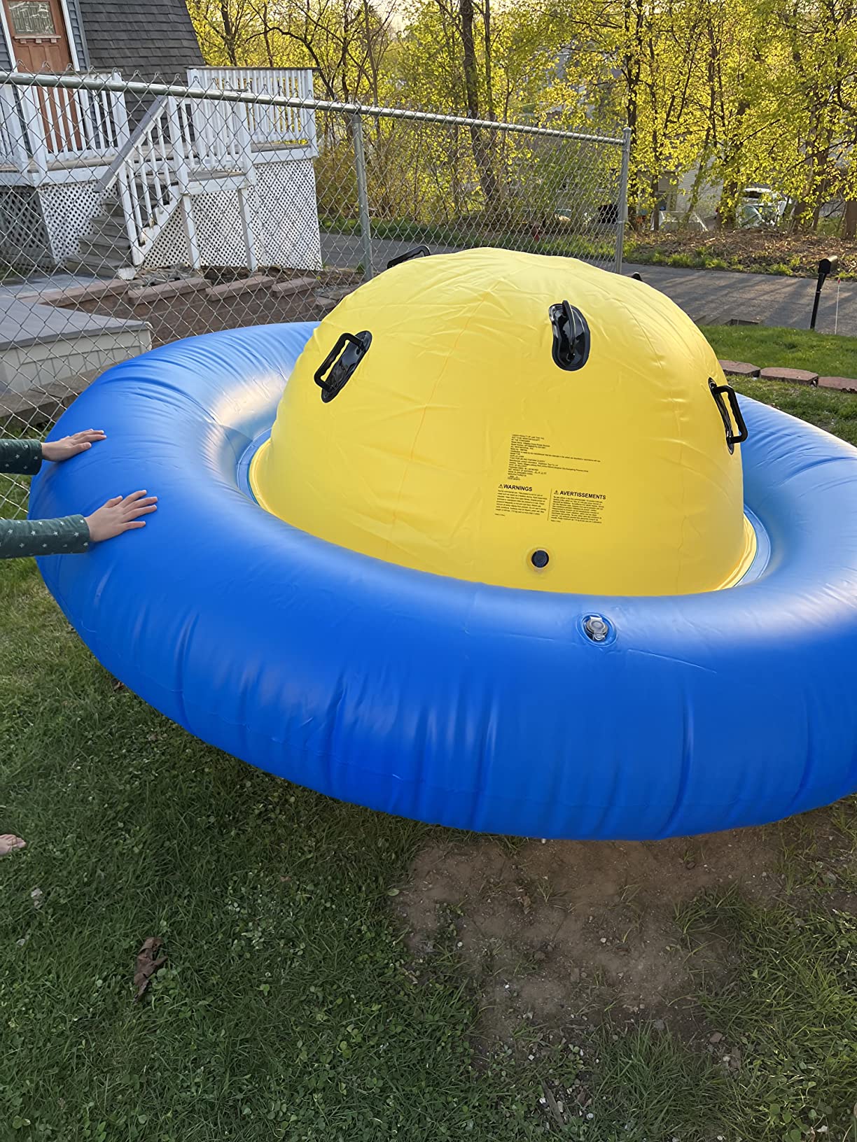 $20/mo - Finance Costzon Inflatable Dome Rocker Bouncer, 88'' Kids Rock ...