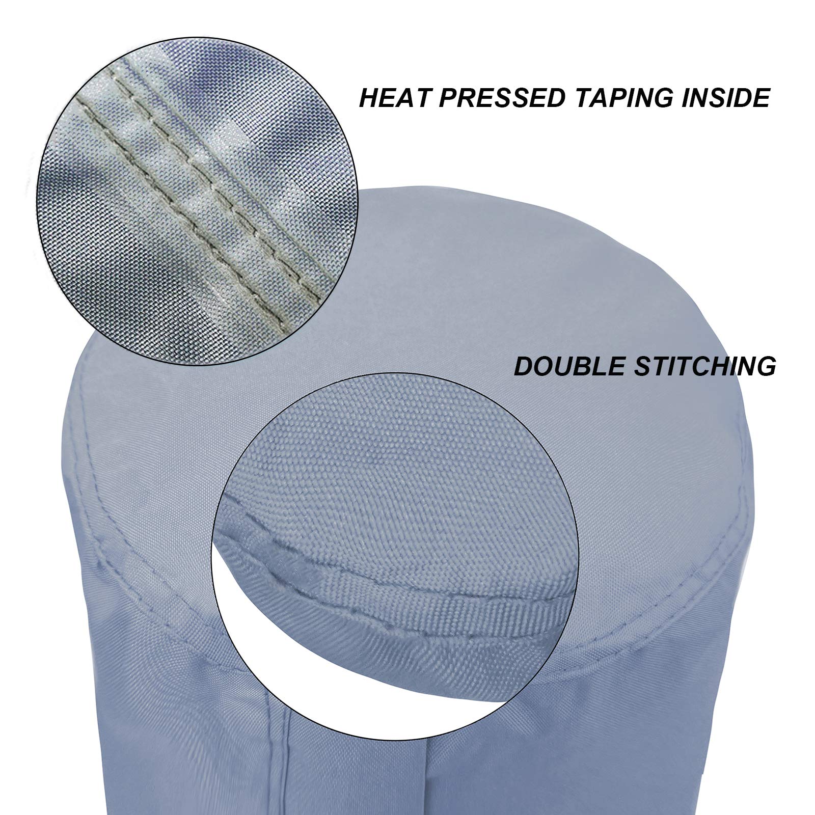 Funda Protectora Impermeable Para Tendedero Giratorio - Cubierta Con Cremallera Y Cordón Ajustable, Resistente Al Viento Y Polvo, Ideal Para Exteriores (165x16x16 Cm)