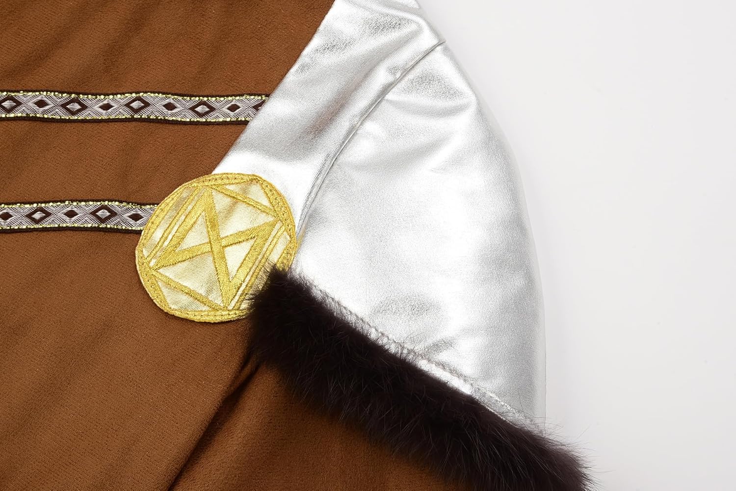 ReliBeauty Viking costume kids with Toy Weapon, Medieval Horned Helmet